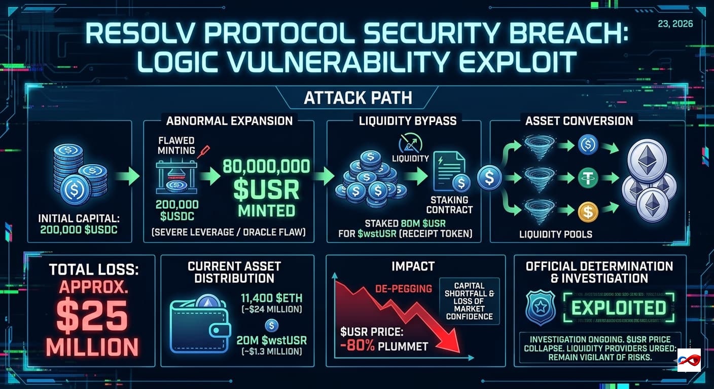 ResolvLabs Exploited: Total Losses Reach $25 Million