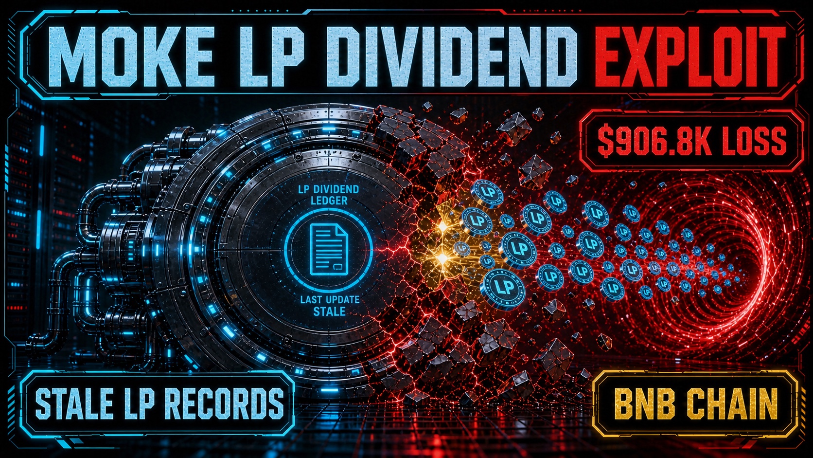 MOKE Exploit: $906.8K Drained via Stale LP Dividend Records