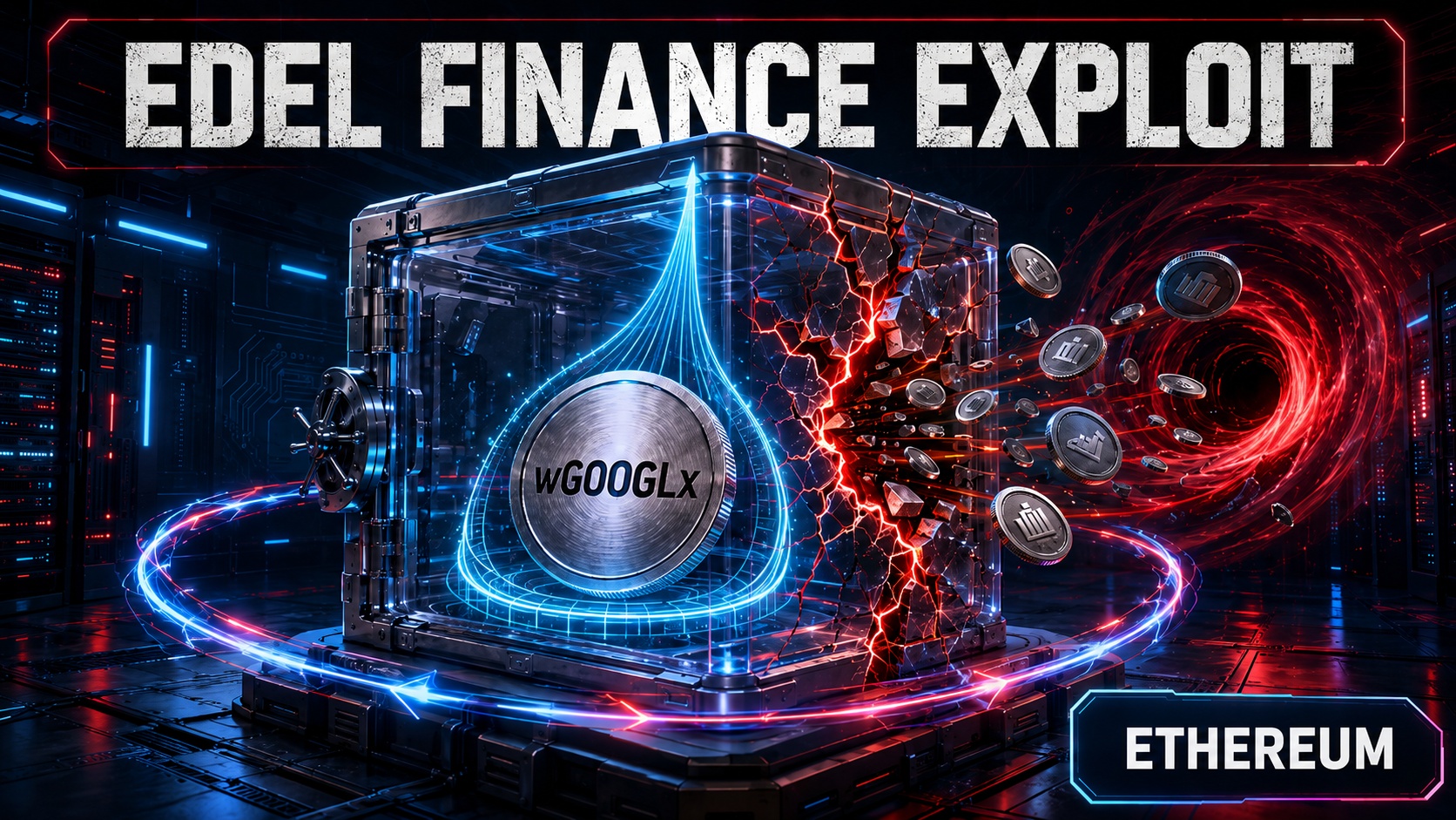 Edel Finance Exploit: $403K Bad Debt via wGOOGLx Exchange-Rate Manipulation