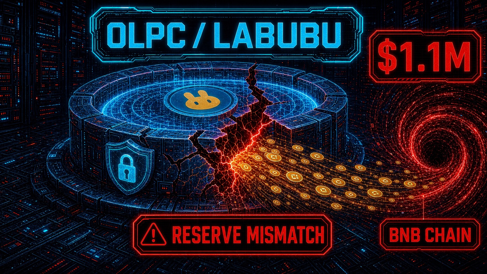 OLPC/LABUBU PancakeSwap V2 Pool Exploit: $1.1M Drained via Burn-Reserve Mismatch