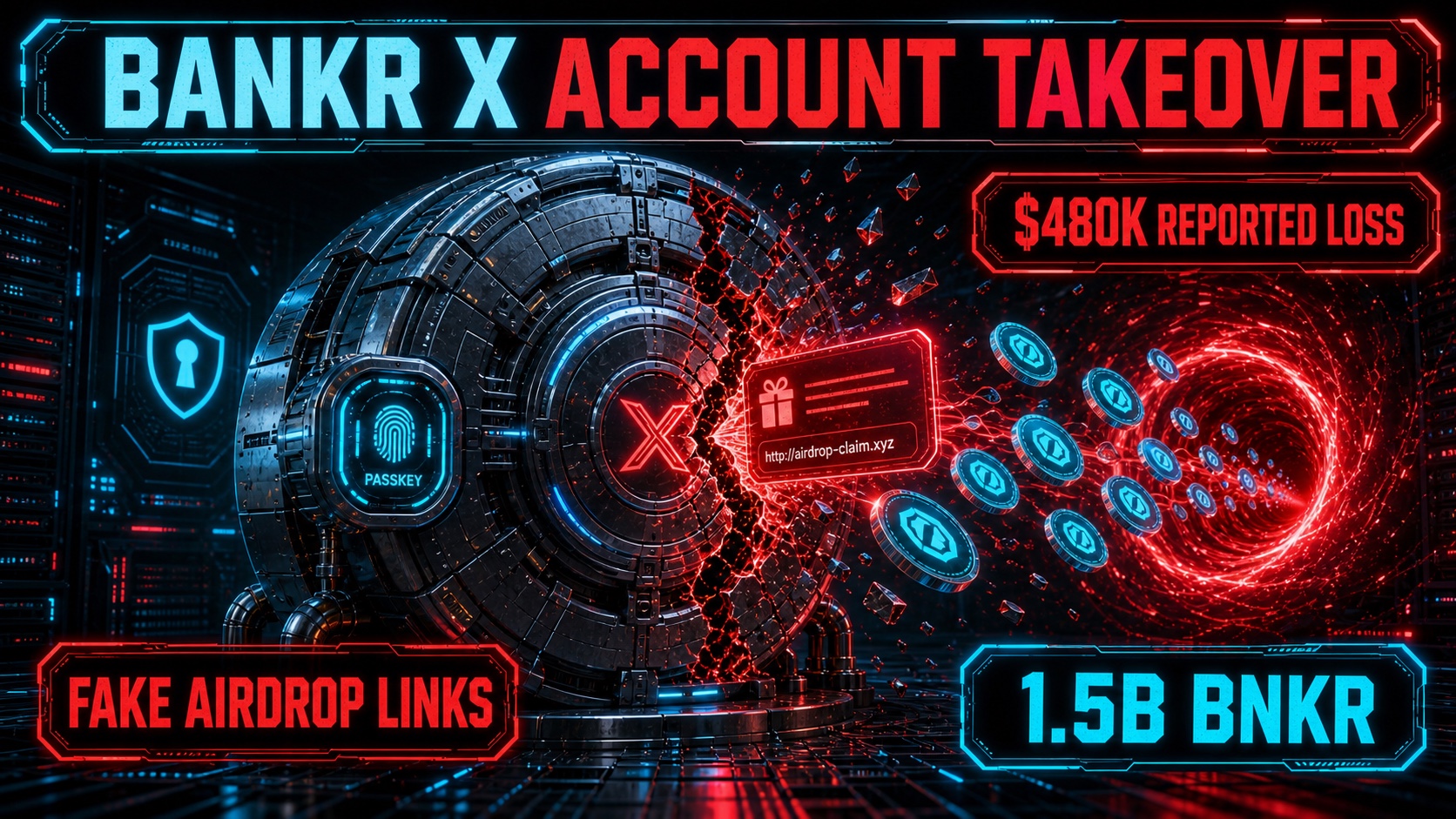 Bankr X Account Takeover: Reported $480K Drained Despite Passkey