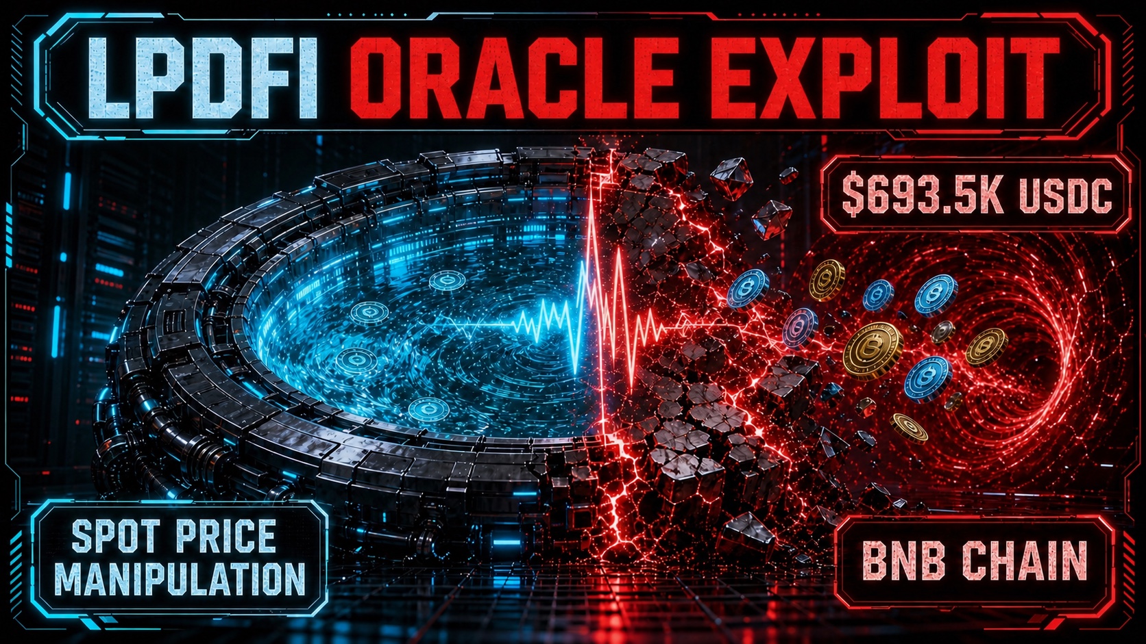 LpdFi Exploit: $693.5K Drained via Spot-Price Manipulation