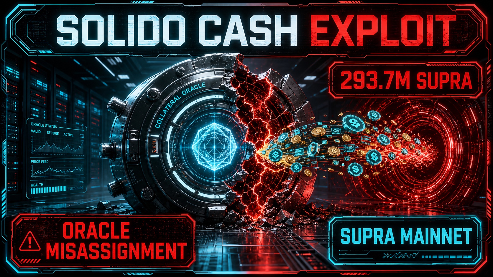 Solido Cash Exploit: 293.7M SUPRA Drained via Oracle Misassignment